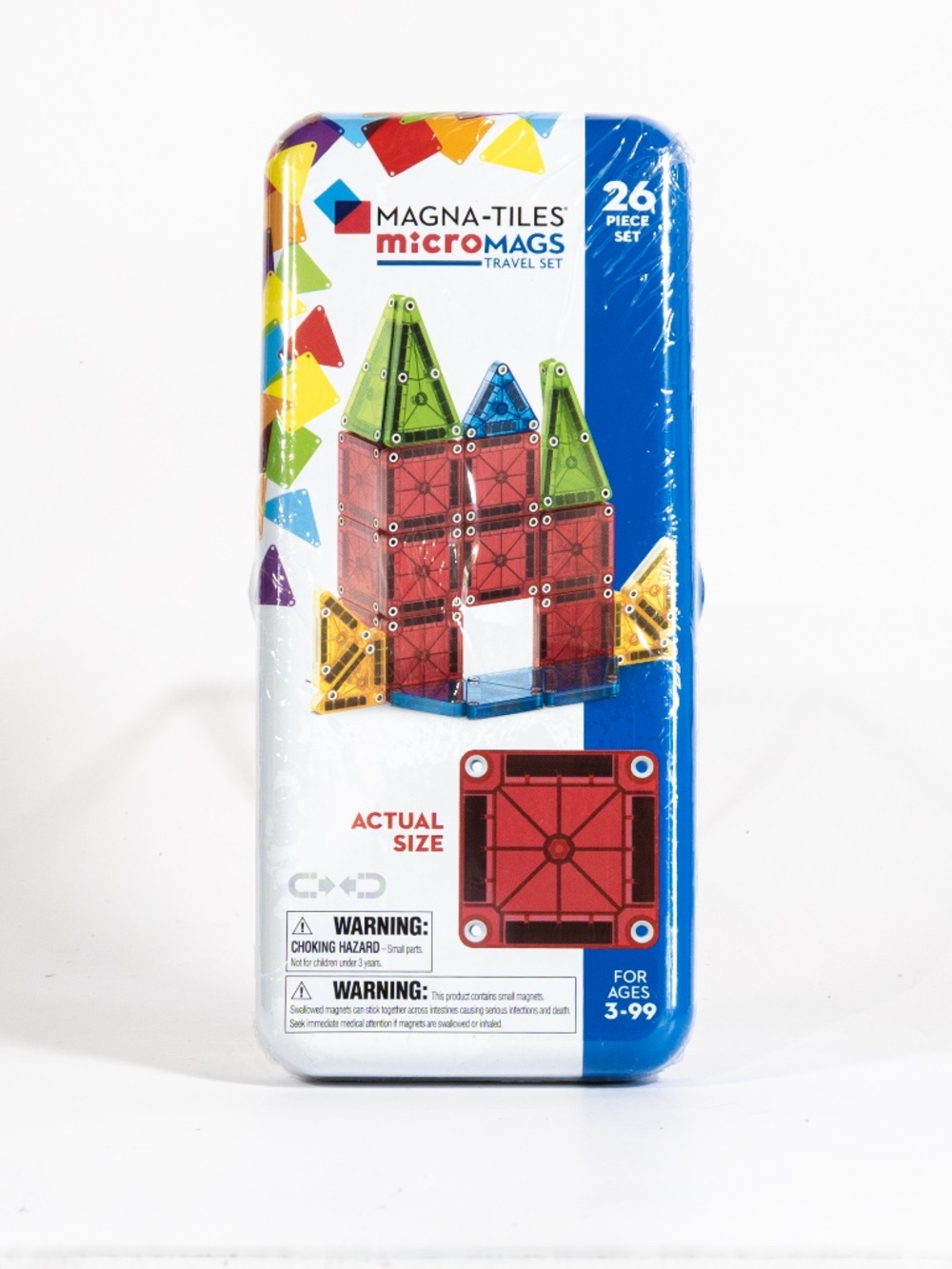 MAGNA-TILES microMAGS Travel Magnetic Set NIB